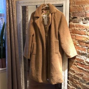 Brand new teddy coat